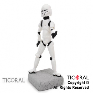 ADORNO CLON BLANCO A. PORCELANA FRIA x 1